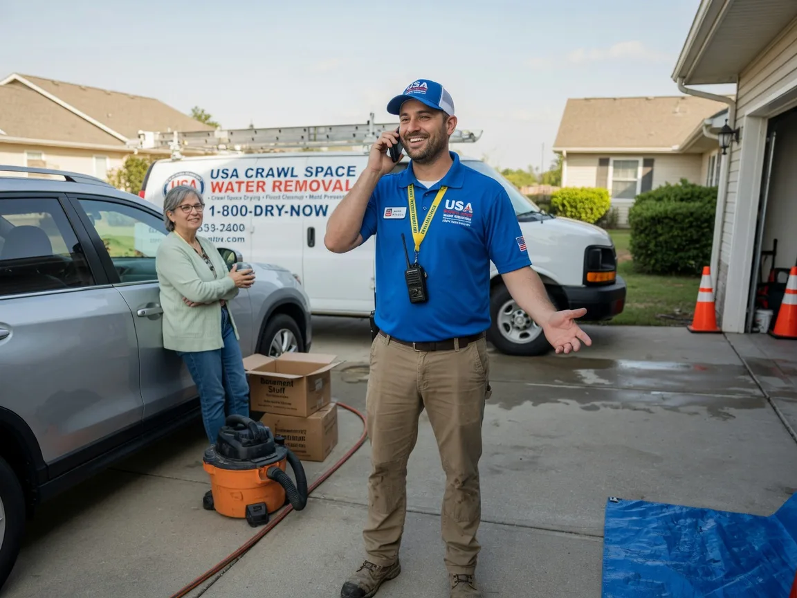 Crawl Space Water Removal Excello, MO FAQs